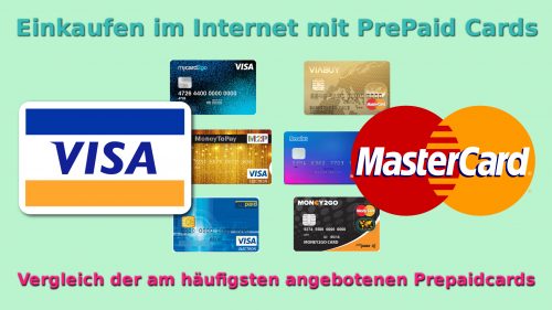 Prepaid Kreditkarten Vergleich VISA & MASTER CARD